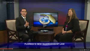 news interview about new guardianship law in Florida