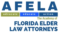 academy of elder law attorneys logo. this organization advocates for the rights of seniors