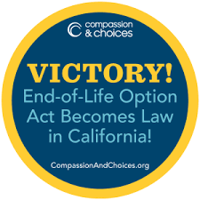 compassion and choices logo for end of life options act victory in california