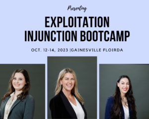 exploitation injunction bootcamp for attorneys