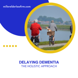tips for delaying dementia with seniors riding bikes